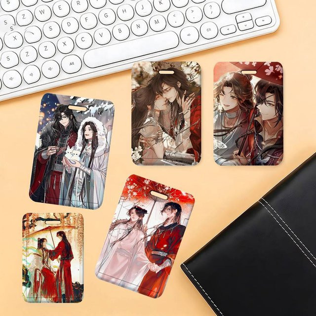 Bilibili Kartenhalter, Kartenbox aus Leder, Schlüsselanhänger, Ausweishalter - Bild 1