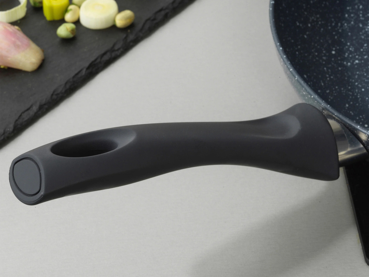 Russell Hobbs Bratpfanne Aluminium Nightfall Collection Blue Marble, Durchmesser: 30 cm, Farbe: Blau, Antihaftbeschichtung - Bild 3