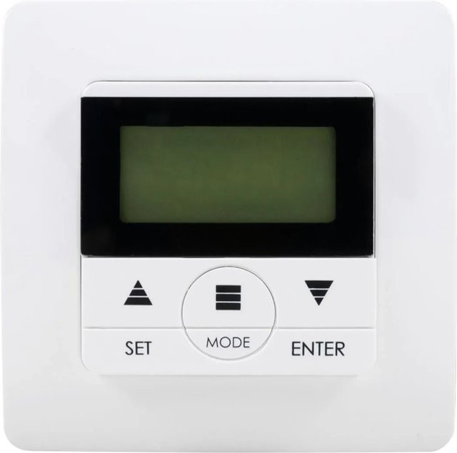 3T-MOTORS 3TimeTronic Elektronische Zeitschaltuhr als Einbau-Rollladentimer in Weiß - Bild 1