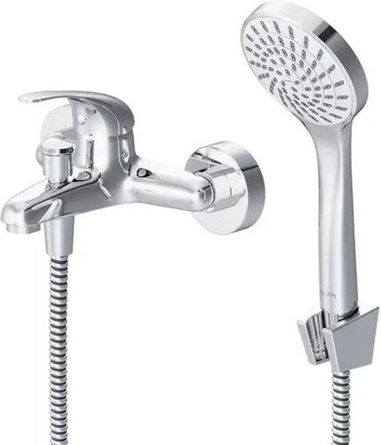 AM.PM Einhebel-Wannenarmatur Play F8315000 mit Handbrause-Set in Chrom - Bild 1