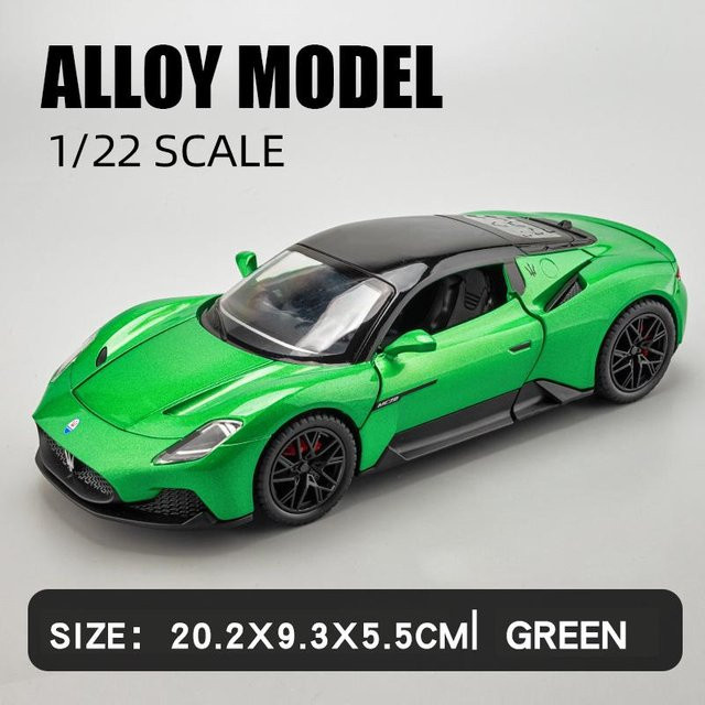 Linyi toy car Maserati Mc20 Sportwagen, Legierungsmodellauto, 1:22, Metall, mit Licht und Sound, ab 14 Jahren - Bild 1