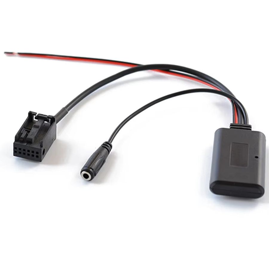 Bluetooth Wireless Adapter für BMW Z4 E85 E86 E83 X3 und Mini Cooper R50 R53 zur Musikübertragung via AUX IN, Schwarz - Bild 3