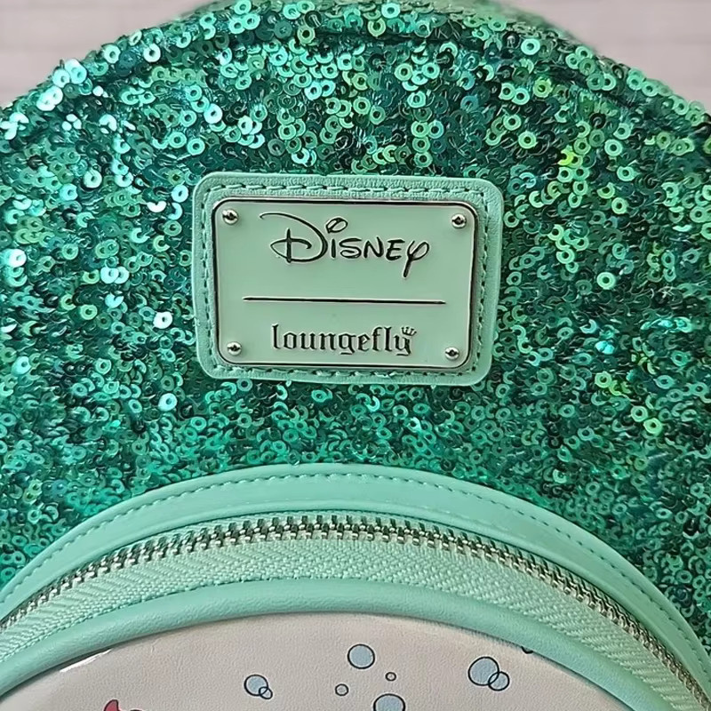 Loungefly Disney Little Mermaid Snow Globe Pailletten Mini-Rucksack - Bild 3