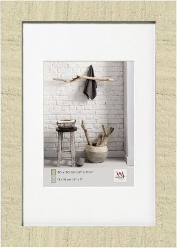 Walther Design Bilderrahmen HOME aus Holz in Weiß, B/H: 50 x 70 cm - Bild 1