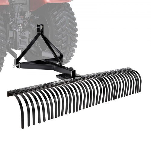 VEVOR Vertikutierer in Schwarz aus Stahl für Erwachsene mit 81,5 cm Arbeitsbreite - Bild 1