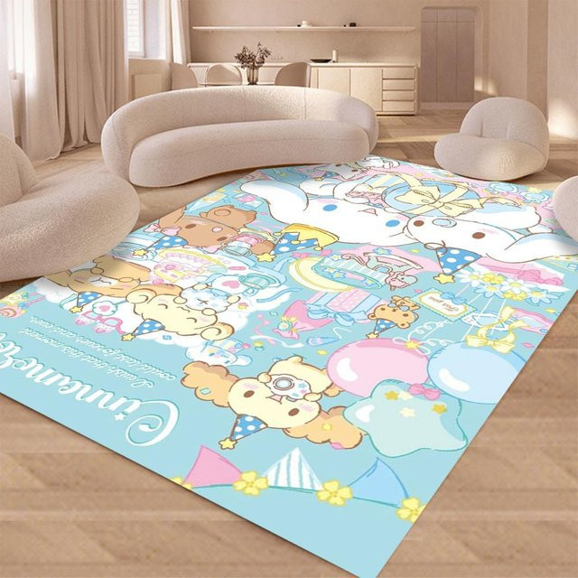 Miniso Disney Cinnamoroll Kinderteppich aus Polyester, Mehrfarbig, B/T: 60 x 40 cm - Bild 1