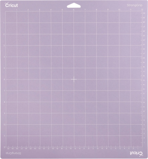 Cricut StrongGrip Maschinenmatte für Cricut Explore und Maker, Farbe: Transparent/Lila, B/T: 30 x 30 cm - Bild 1