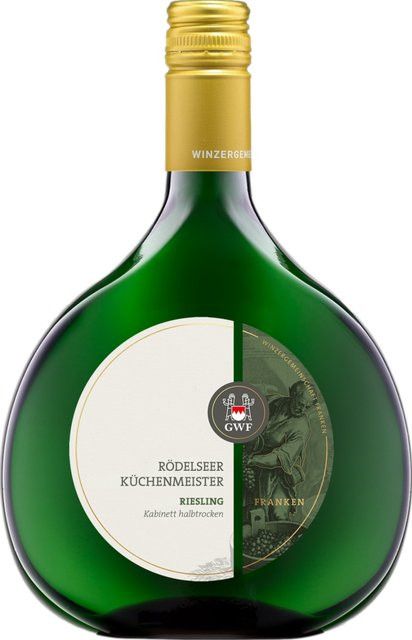 Rödelseer Küchenmeister Riesling Kabinett Weißwein, Franken, 2024, halbtrocken, 0,75 l - Bild 1