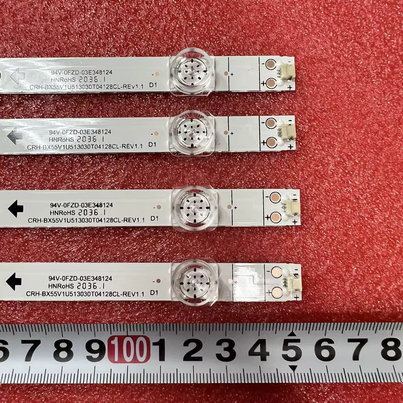 LED-Streifen für Hisense TV Modelle 55B7101UW H55B7100UK H55B7100 H55B7300 H55B7300UK H55BE7000UK H55BE7000IL H55BE7200 H55B7500 H55BE7400 in Weiß - Bild 4