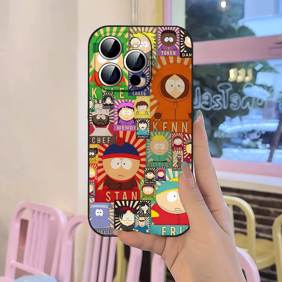 Mesuca Handyhülle aus weichem TPU für iPhone 11 bis iPhone 17 Pro Max Plus in Multicolour - Bild 6
