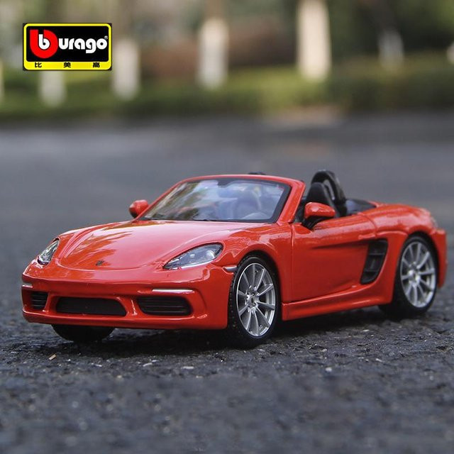 Bburago Porsche 718 Boxster, Automodell, 1:24, Rot, ab 14 Jahren - Bild 1