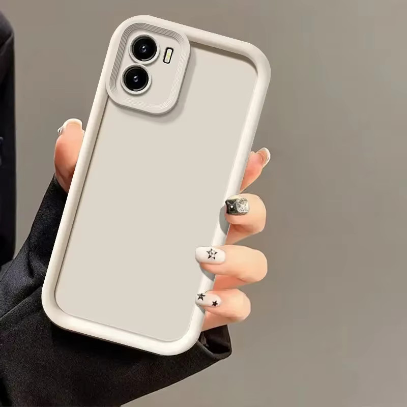 EUCAGR Luxus Handyhülle für Motorola Moto E15 in Braun mit matter Soft-Touch Oberfläche - Bild 2
