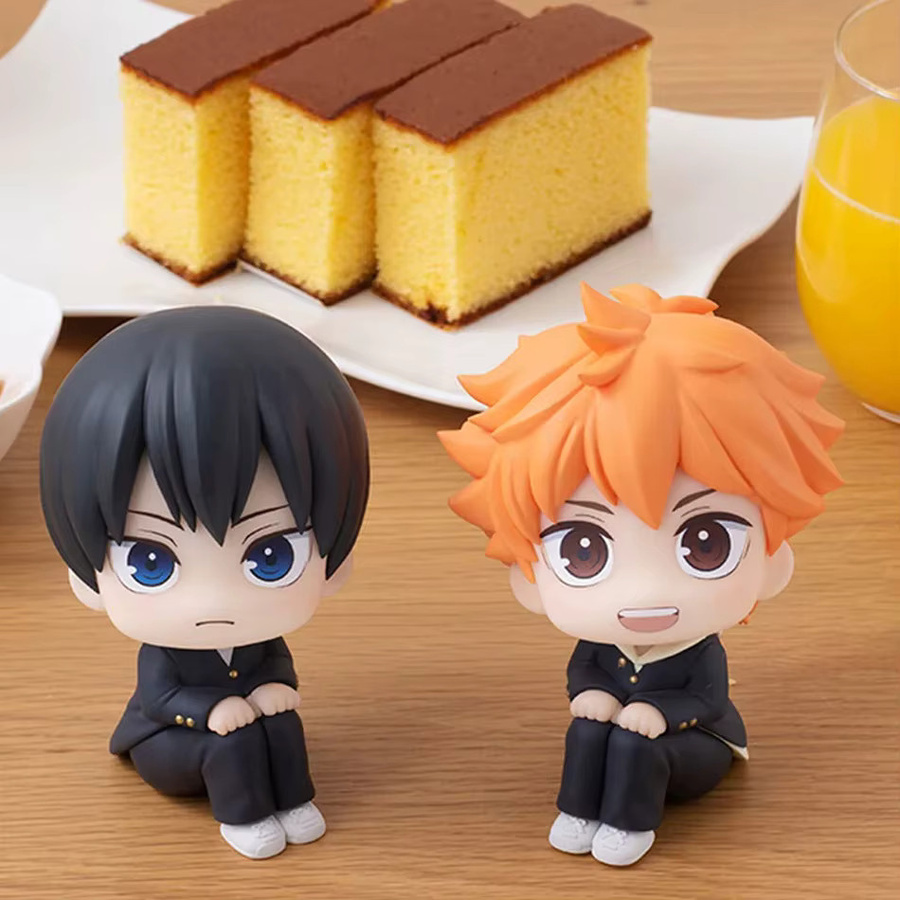 Bandai Hinata Shoyo Tobio Kageyama Anime-Figur, 2er-Set, 10cm - Bild 2