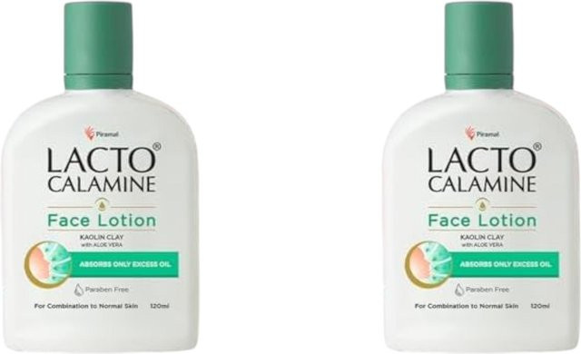 Lacto Calamine Gesichtslotion, 120 ml, Aloe Vera, Mischhaut bis normale Haut - Bild 1