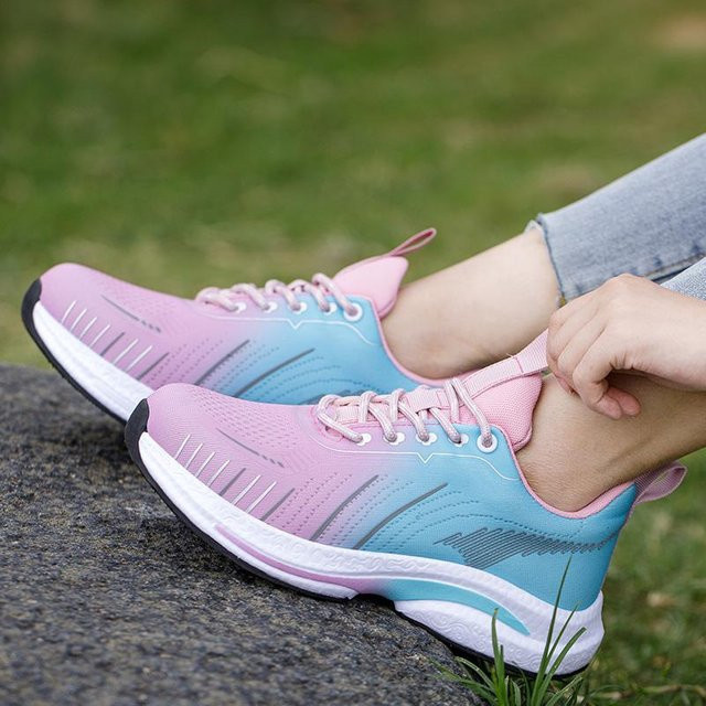Shoekeeper Sicherheitsschuhe für Damen als leichte Arbeits-Sneaker mit Stahlkappe und Pannenschutz in Rosa, Größe 38 - Bild 1