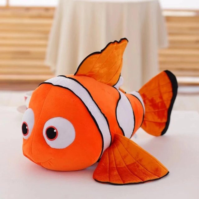 Clownfisch Plüschtier, orange, 25cm - Bild 1