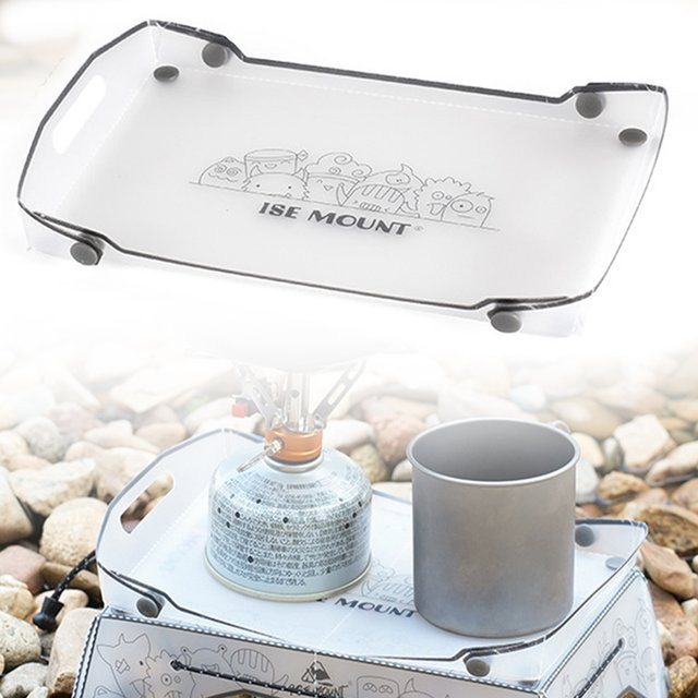 APWIKOGER Ultraleichter Rucksacktisch für Outdoor und Angeln, Tragbarer Mini-Esstisch für Picknick und Grill - Bild 1