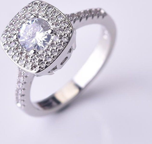 Ring 925 Silber, Zirkonia, Damen - Bild 1