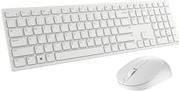 Dell Pro KM5221W Kabelloses Tastatur-und-Maus-Set in Weiß mit QWERTY US International Layout und 2,4 GHz Verbindung - Bild 1