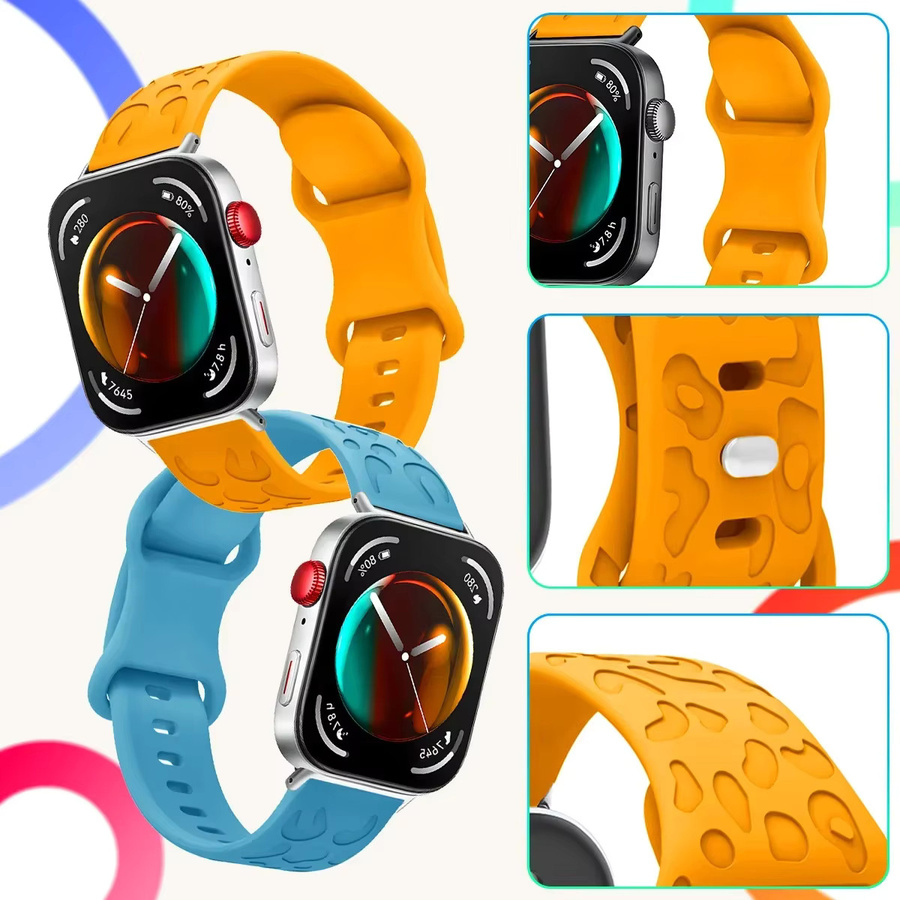FancyWrist Uhrenarmband Silikon, Bunt, Smartwatch-Band - Bild 2