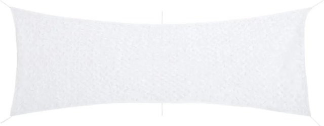 vidaXL Tarnnetz mit Aufbewahrungstasche Weiß B: 519 cm, H: 142 cm - Bild 1