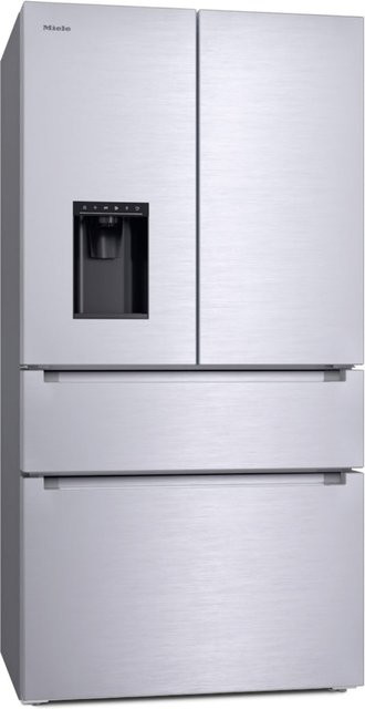 Miele French Door Kühlschrank KFFD 6765 Edelstahl/Cleansteel freistehend silber - Bild 1