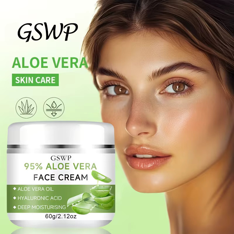 GSWP Aloe Vera Feuchtigkeitscreme, Gesicht, 60g/120g - Bild 2