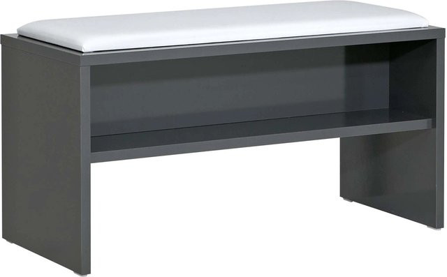 Pelipal Sitzbank Quantum 05 in Anthrazit glänzend, Breite: 90 cm - Bild 1