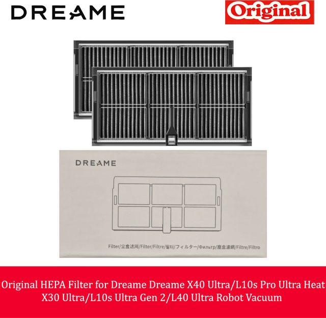 Original HEPA-Filter für Dreame Saugroboter X40 Ultra, L10s Pro Heat, X30 Ultra, L10s Gen 2 und L40 Ultra Ultra - Bild 1
