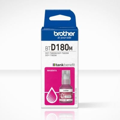 Original Brother BTD180M Tintenflasche Magenta für Inkjet-Drucker, ca. 5000 Seiten - Bild 2