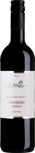 Kallstadt Kobnert Dornfelder Rotwein, Pfalz, 2023, feinherb, 0,75 l - Bild 1