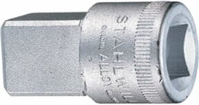 Stahlwille Vergrößerungsstück 1/2 Zoll (12,5 mm) in Silber aus gehärtetem Edelstahl, Länge: 44 mm - Bild 1