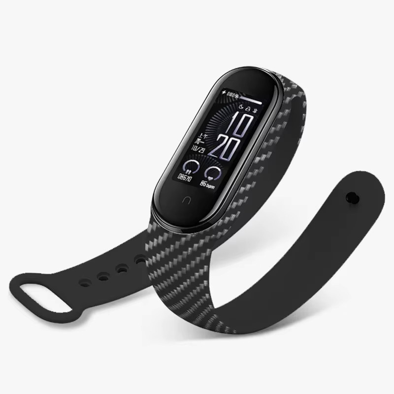 Xiaomi Uhrenarmband Silikon, Schwarz, Unisex - Bild 1