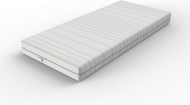 hERZtal Kaltschaummatratze Sleepmaster 18 7-Zonen in Weiß, B/T/H: 80 x 200 cm, Härtegrad Medium - Bild 1
