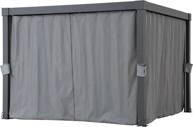 Sunjoy Vorhang für Matterhorn Multi-Lamellenpergola, B/H: 306 x 306 cm - Bild 1