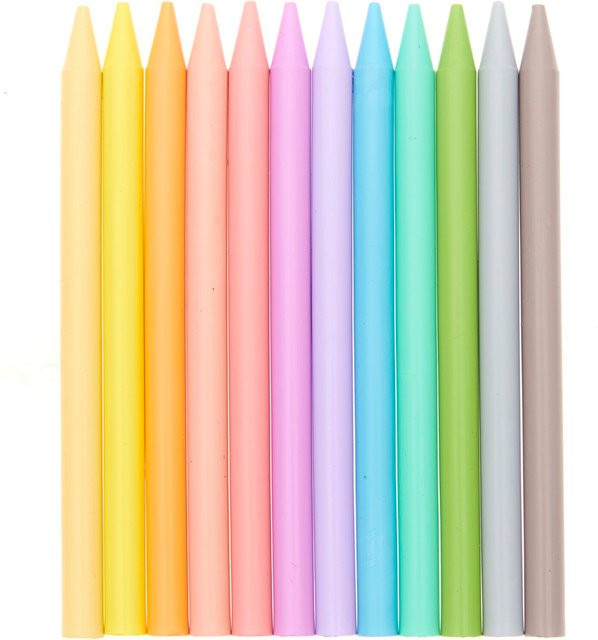 Rico Design Wachsmalstifte in Pastellfarben, Mehrfarbig - Bild 1