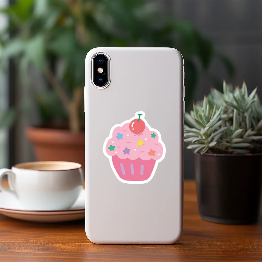 50 Stück wasserfeste Graffiti-Aufkleber im Cartoon-Stil für Wasserbecher und Telefon, Mehrfarbig, AufnahmeYourLife Store - Bild 2