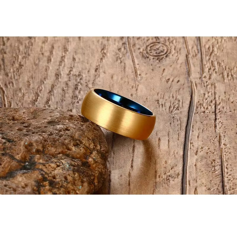 Somen Wolframring, Gold, Herren, Klassisch - Bild 2