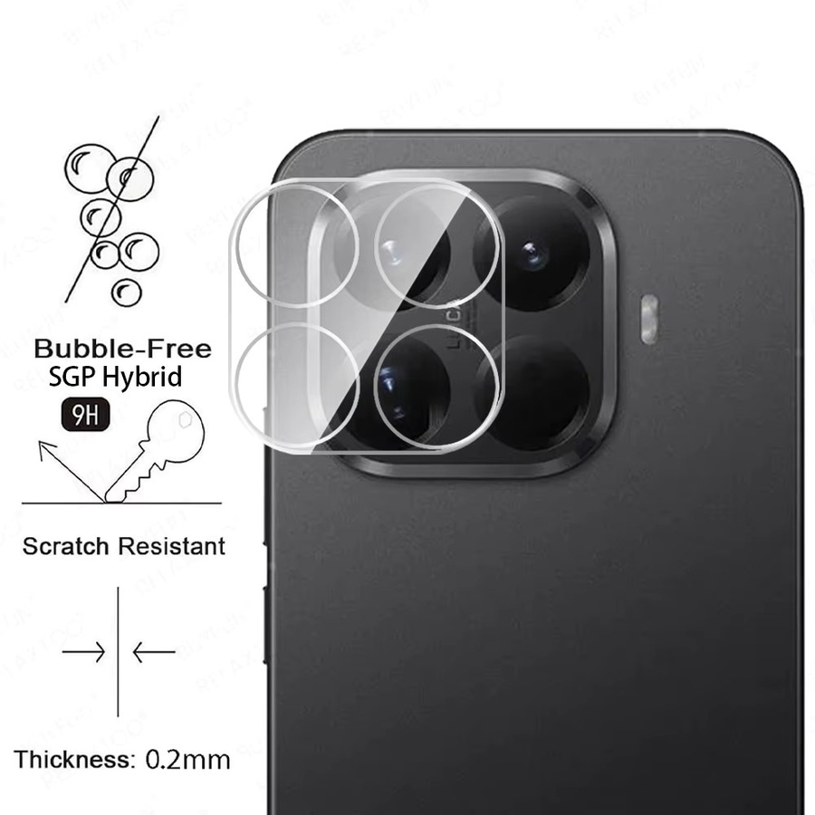 2er-Set 3D Kameraschutz aus Glas für Xiaomi 15T Pro und Xiaomi 15T 5G, transparent - Bild 2