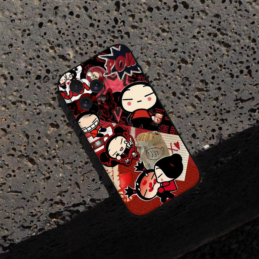 Pucca Garu Handyhülle für Apple iPhone 11 bis 17 Pro Max Plus Mini aus weichem TPU in Mehrfarbig - Bild 7