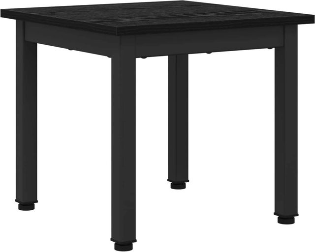 vidaXL Couchtisch modern in Schwarz und Eichen-Optik, B/T/H: 40 x 40 x 36 cm - Bild 1