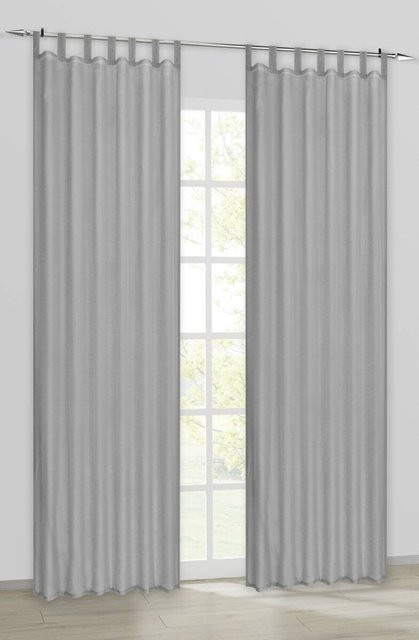 Kombivorhang Pearl von ACUS design collection in Grau, Breite: 135 cm, Höhe: 245 cm - Bild 1