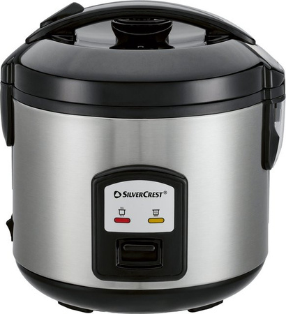 SILVERCREST Reiskocher SRK 400 D2 in Silber