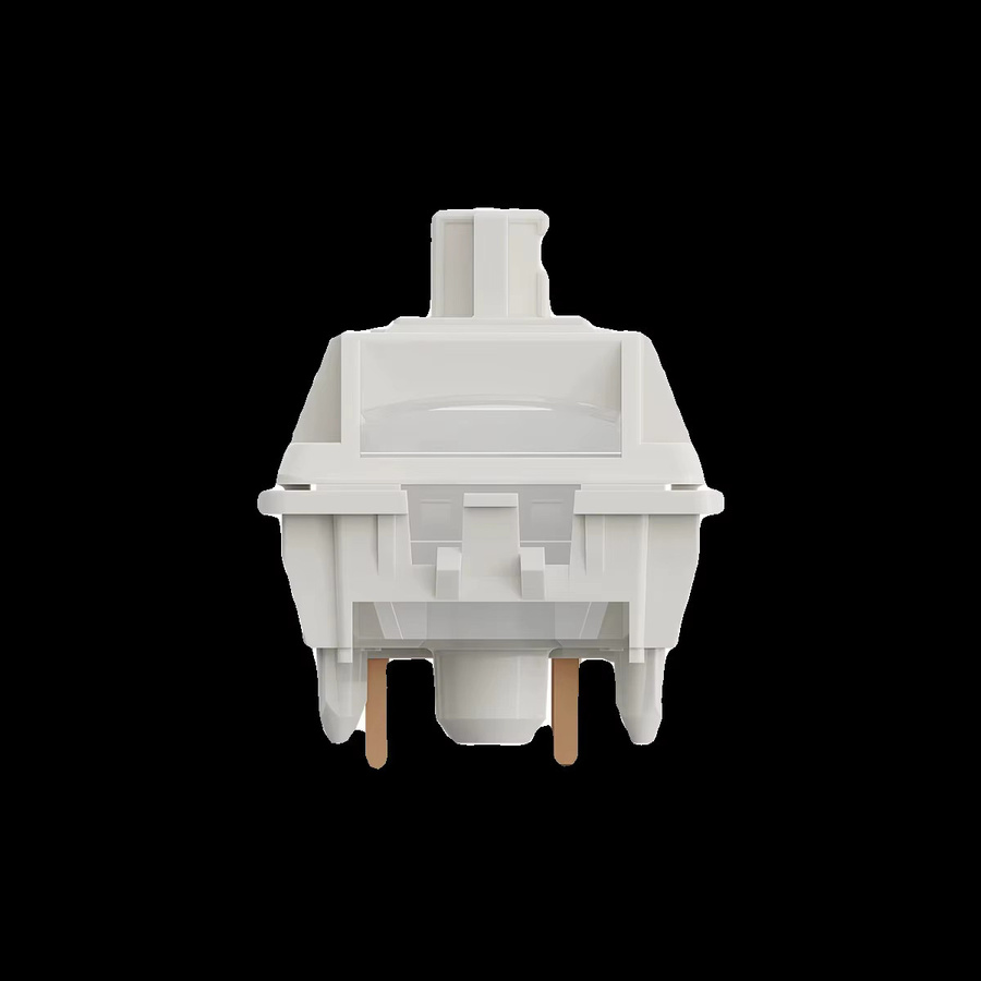 Gateron Milchshake Schalter linear geschmiert 5-polig für mechanische Gaming-Tastaturen in Weiß - Bild 2