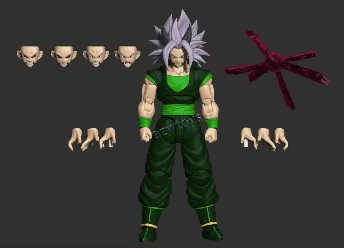 Bandai Dragon Ball Super Saiyan 5 Goku & Super Saiyan 4 Goku, SHF Actionfigur - Bild 2
