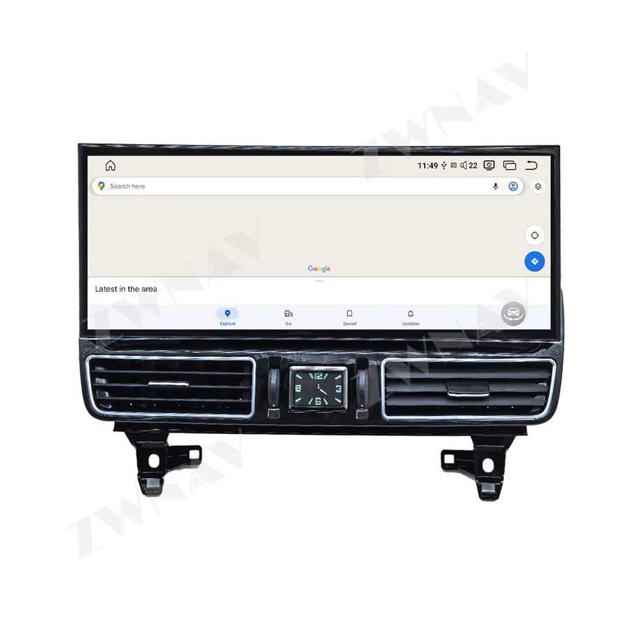 ZWNAV Android Multimedia-Navigationssystem mit CarPlay und Bluetooth für Mercedes-Benz GLE/GLS 2015–2018, 15,8 Zoll, Schwarz - Bild 2