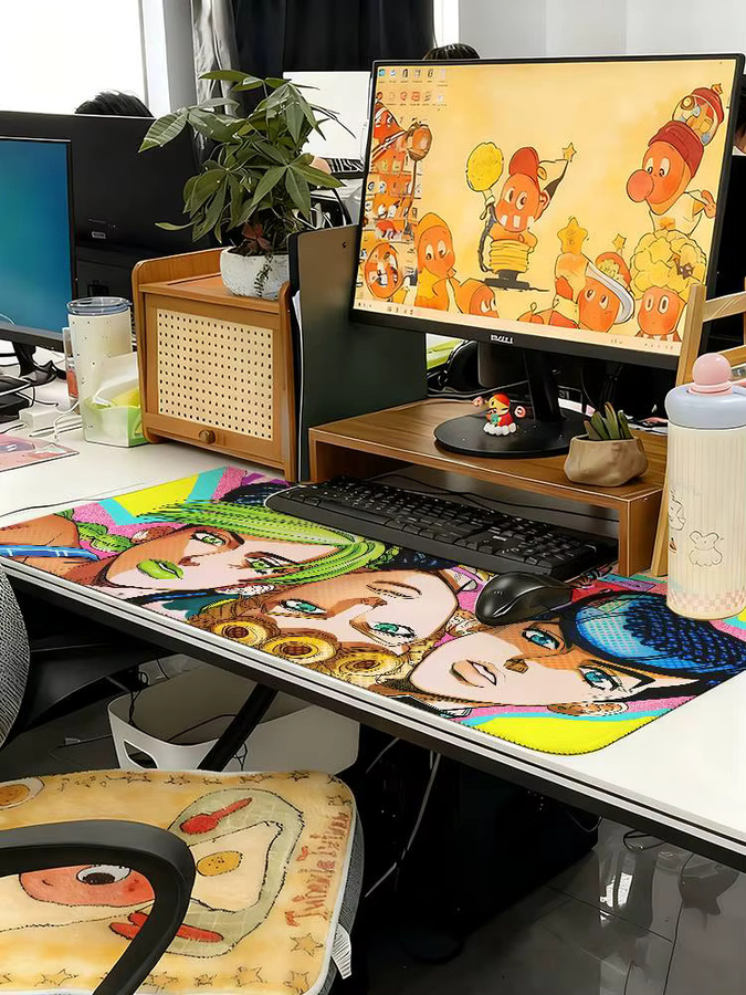J-JoJo's B-Bizarre Adventure Mauspad Schreibtischunterlage in Multicolour - Bild 7