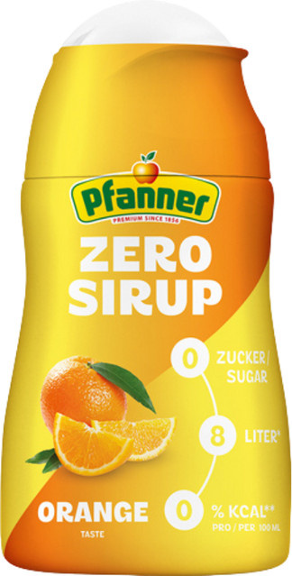 Pfanner ZERO Sirup, Orange, 0,057 l - Bild 1