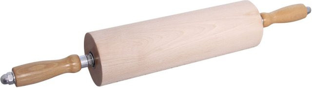Schneider Teigrolle aus Buchenholz, beige, Durchmesser: 9 cm, Länge: 30 cm, Breite: 30 cm - Bild 1