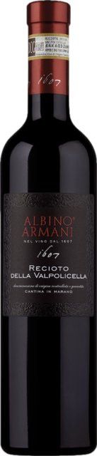 Albino Armani Recioto della Valpolicella 2022, Rotwein, Corvina, Italien, edelsüß, 0,5 l - Bild 1
